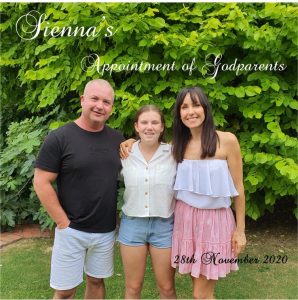 Sienna - Appointment of Godparents (28 Nov 20)